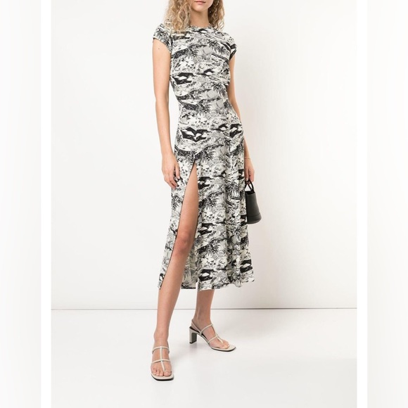 Reformation Gavin Dress in LA Print - Picture 7 of 11